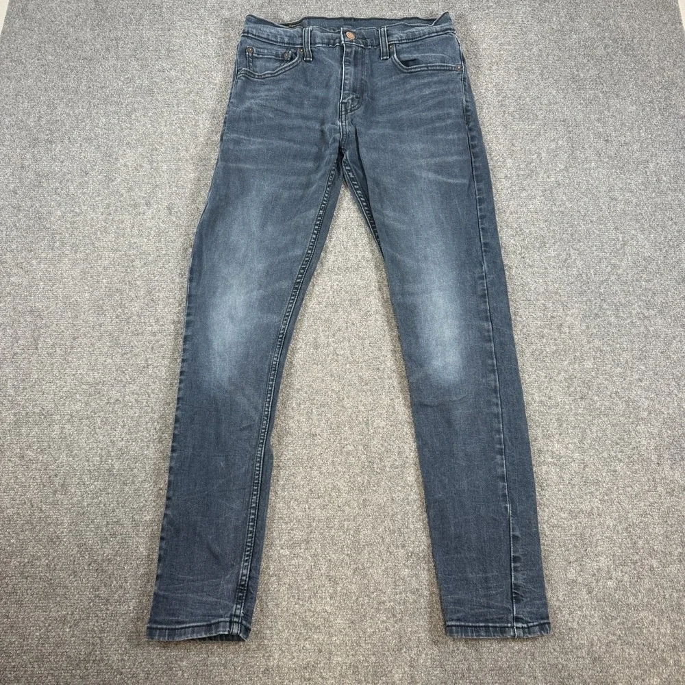 Levi's Jeans Mens 30x32 (Fits 28x30) Blue 512 Slim Tapered Fit Stretch Denim
